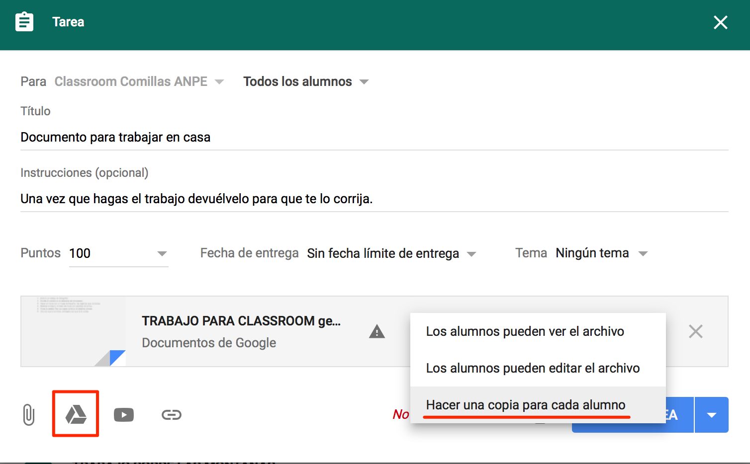 Convertir Word a Documentos de Google