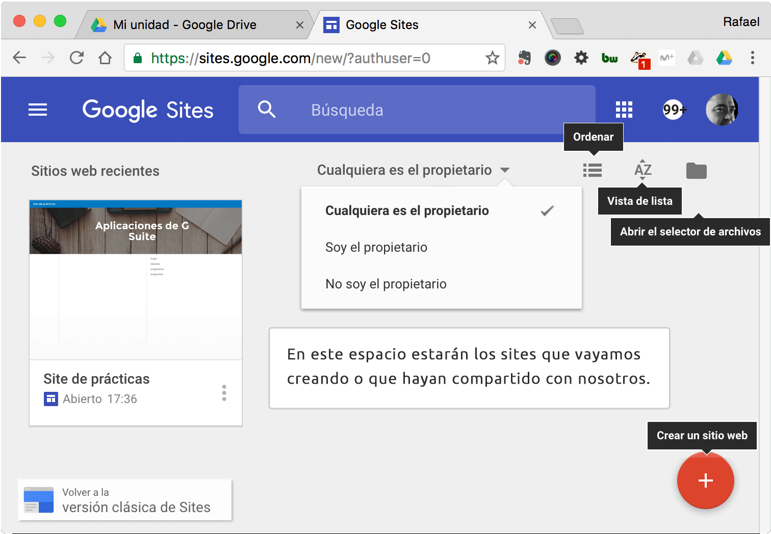 Imperio bomba Electricista Nueva versión de Google Sites | Ayuda Google Workspace para Educación